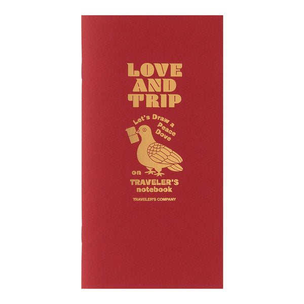 TRAVELER’S notebook LOVE AND TRIP Refill [Regular Size]