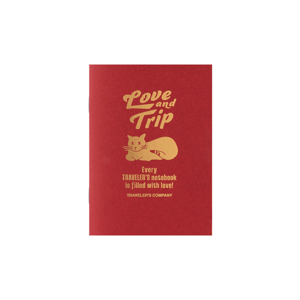 TRAVELER’S notebook LOVE AND TRIP Refill [Passport Size]