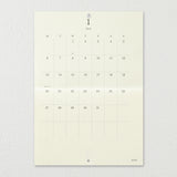 [new!] MD 2025: MD Wall Calendar Folded [2 sizes]