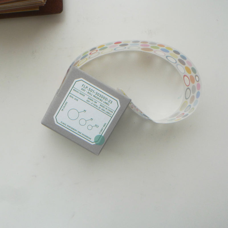 Flagg: [Dot] Roll Masking Label